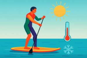 SUPはいつからウェットスーツが必要？季節・水温別の選び方ガイド
