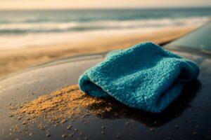海から帰った車の砂対策シート活用法｜帰宅後の手軽なお手入れ