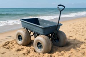 ビーチワゴンが砂浜で走らない理由とタイヤ選びの工夫