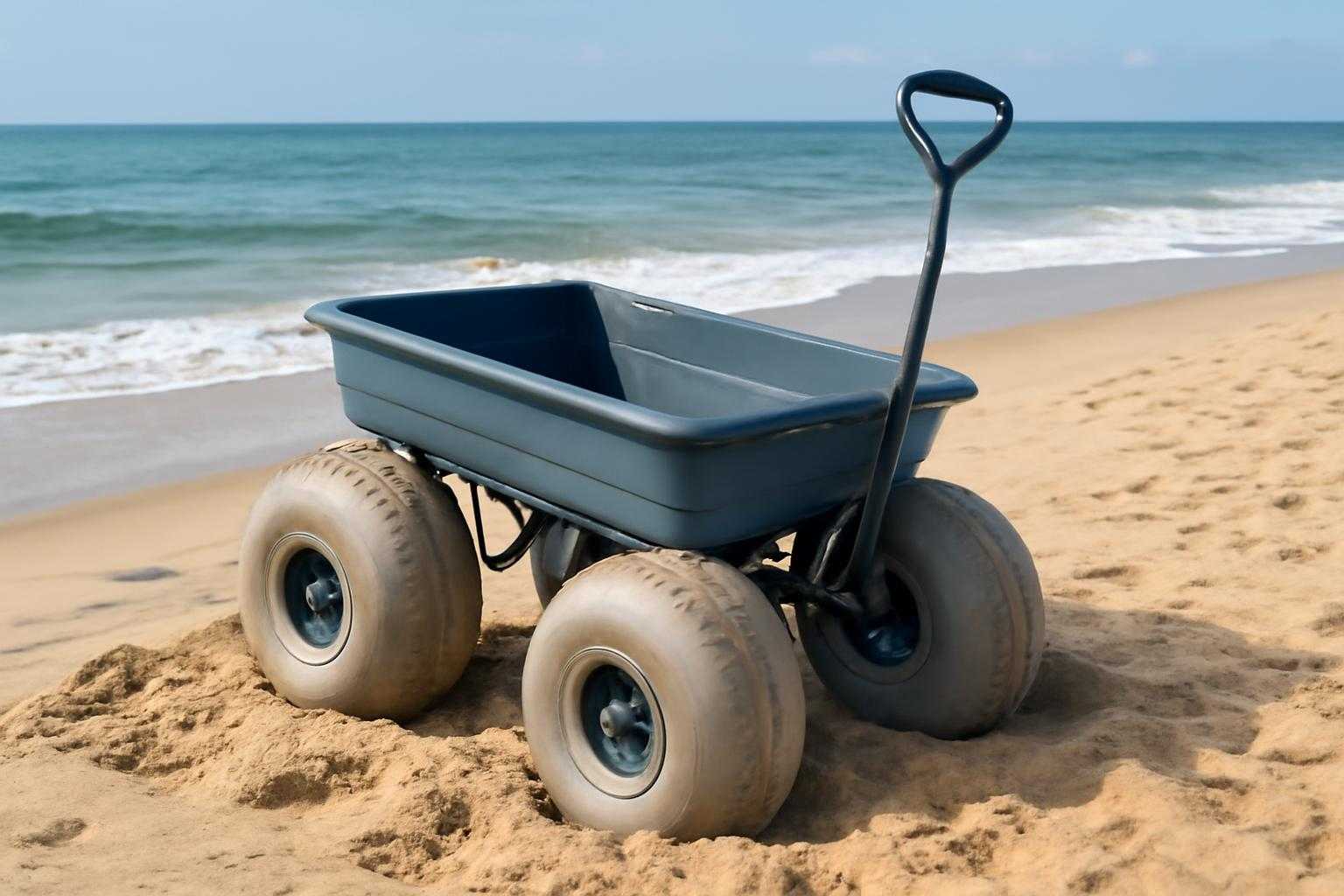 ビーチワゴンが砂浜で走らない理由とタイヤ選びの工夫